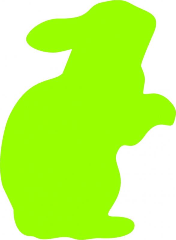 Rabbit Laser Cut Appliques