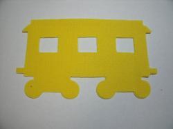 Train Passenger Car Laser Cut Appliques