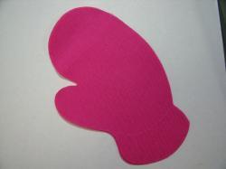 Mitten Laser Cut Appliques
