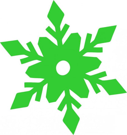 Snowflake Design #5 Laser Cut Appliques