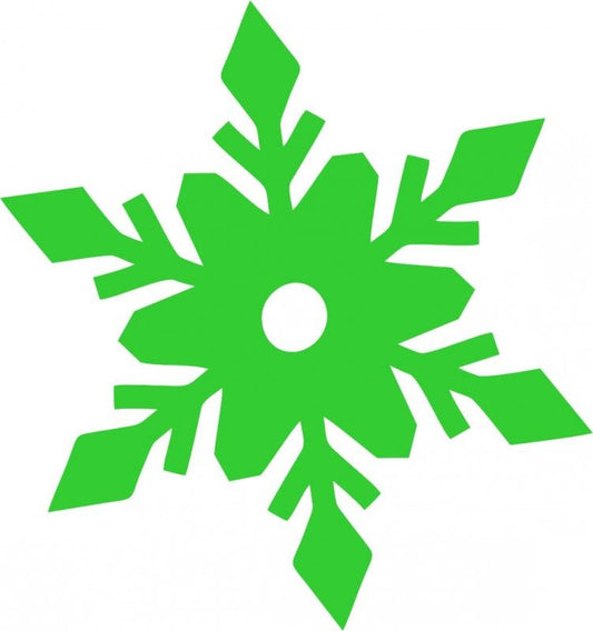 Snowflake Design #5 Laser Cut Appliques