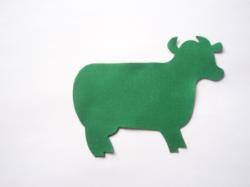 Cow Laser Cut Appliques