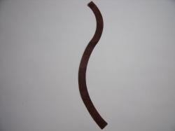 Flower Stem Laser Set of 2 (Size: 8"H, Color: Brown )
