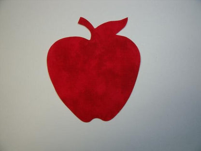 Apple Laser Cut Appliques