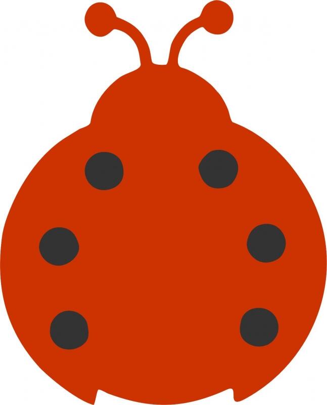 Ladybug Laser Cut Appliques