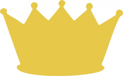 Crown Laser Cut Appliques