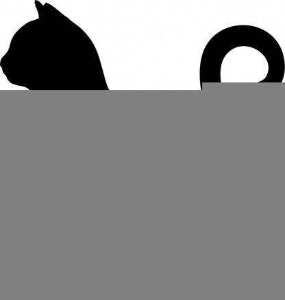 Cat #2 Laser Cut Silhouette