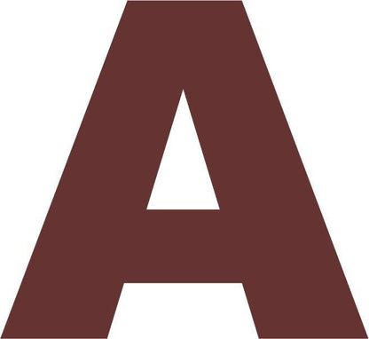 Letter - “A” Capital  Laser Cut Appliques