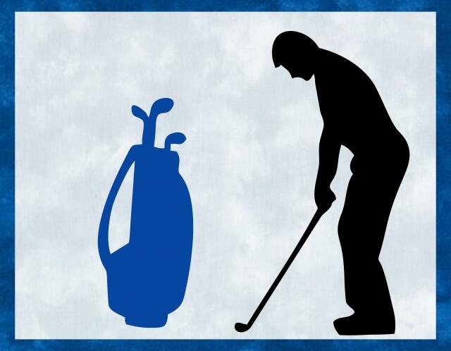 Kit - Mug Rug -  Golfer - Male