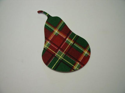 Christmas Pear Laser Cut Appliques