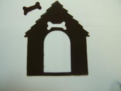 Dog House Laser Cut Appliques