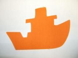 Tugboat Die Cut Appliques