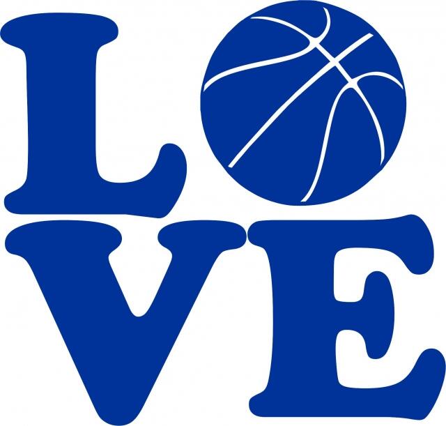 KIT - LOVE - Basketball Laser Cut Silhouettes