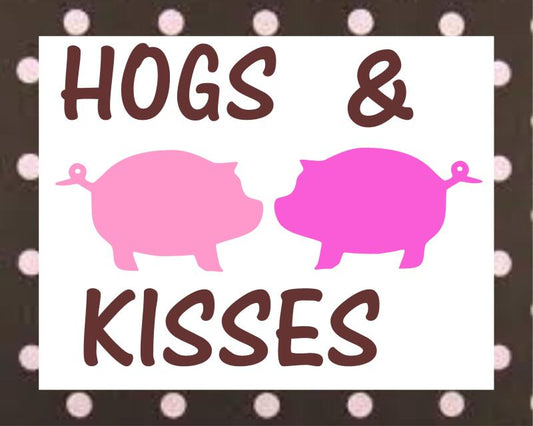 Kit - Hogs & Kisses Mug Rug