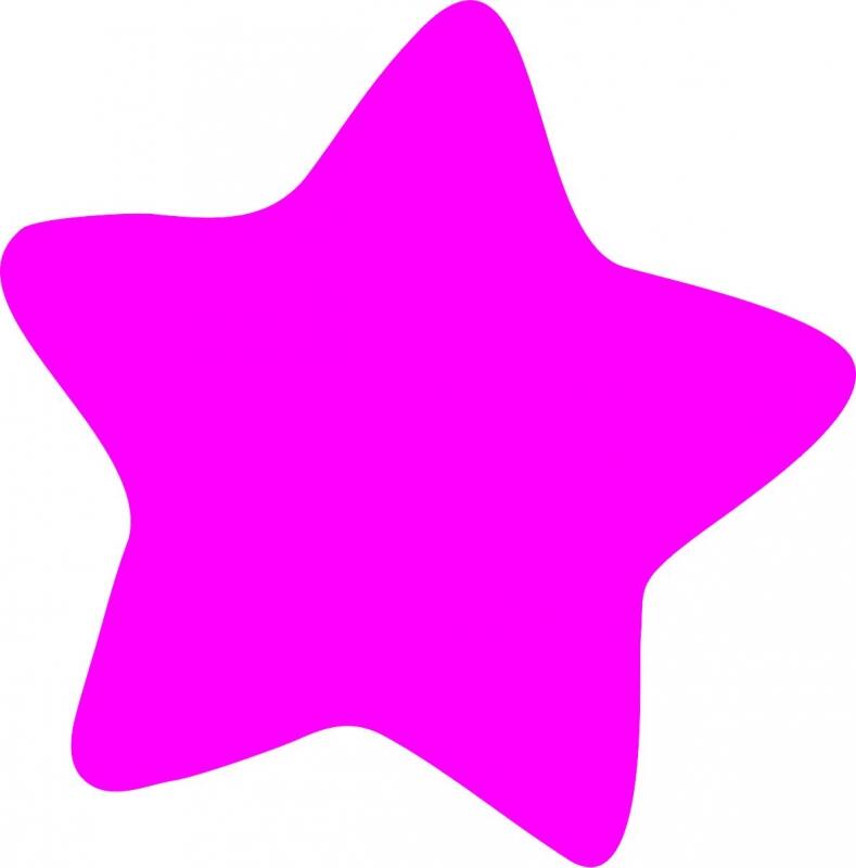 Star Laser Cut Appliques