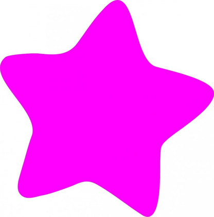 Star Laser Cut Appliques