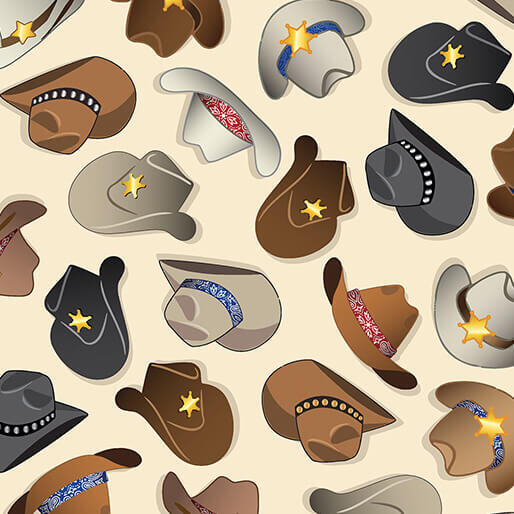 Lil Cowgirls - Hats Cream