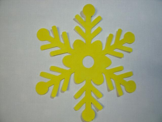 Snowflake Design #4 Laser Cut Appliques