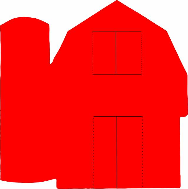 Barn Giant Laser Cut Appliques