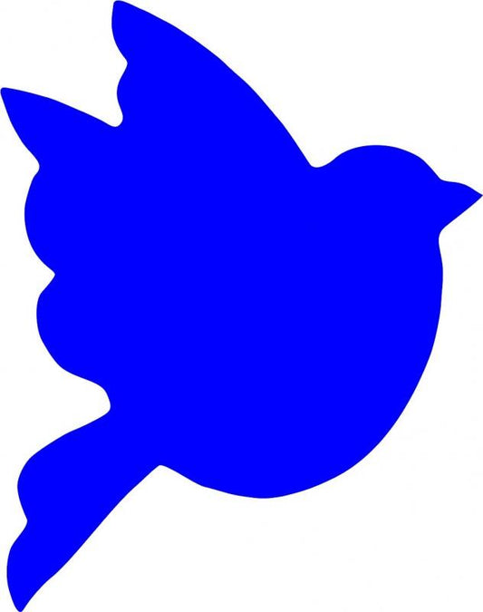 Christmas Bird Laser Cut Appliques