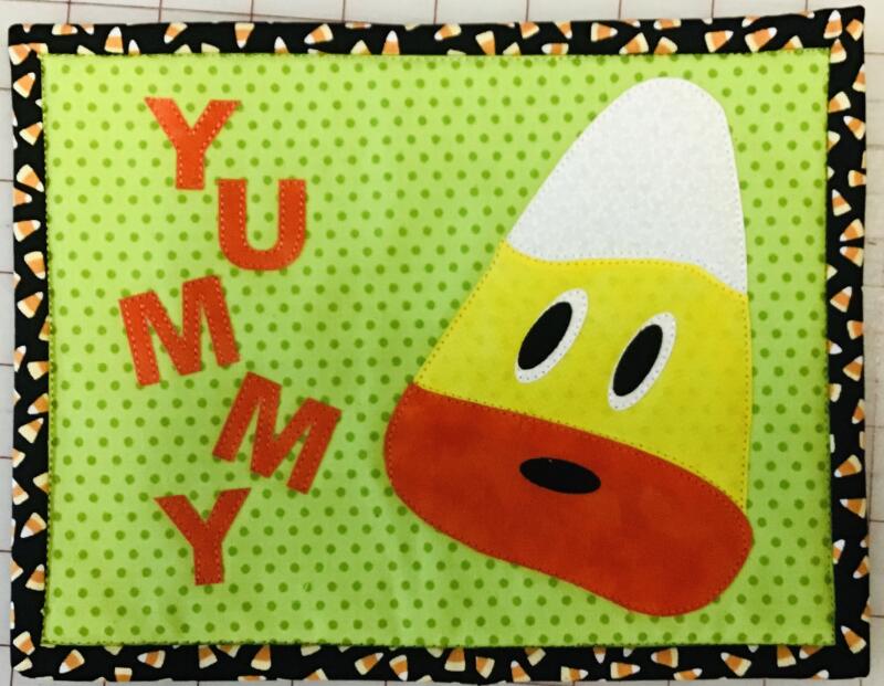 Kit - Mug Rug - Candy Corn