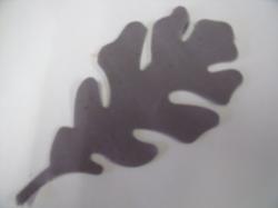 Oak Leaf Large Laser Cut Appliques