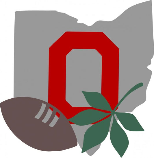 KIT - Football Team - Ohio Laser Cut Appliques