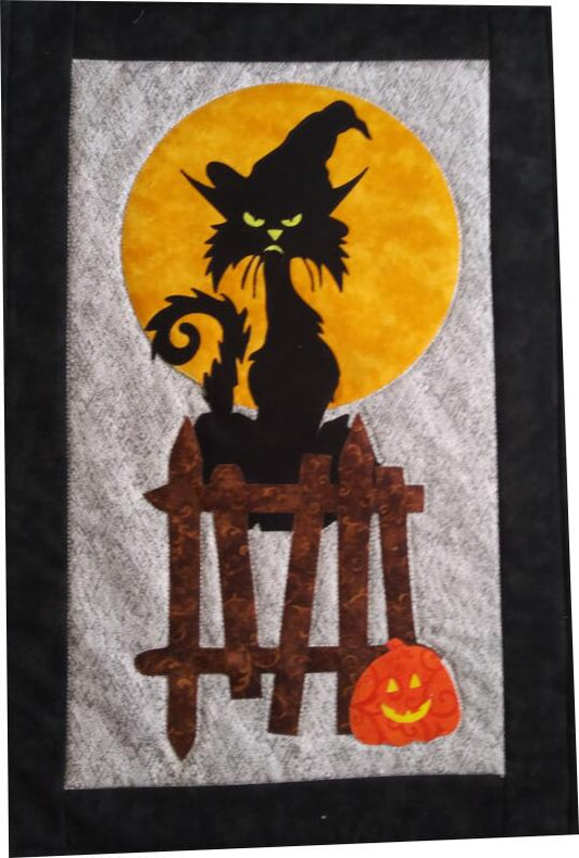 Halloween Series - Scrawny Black Cat