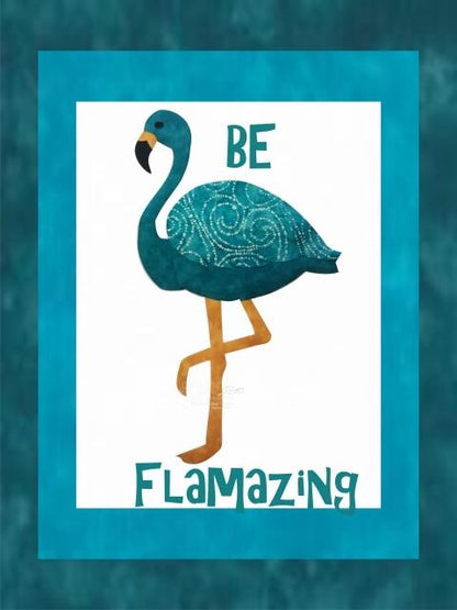Flamingo Series - Sayings Teal
