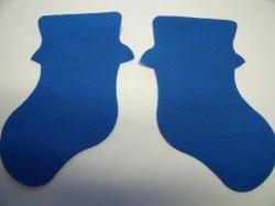 Baby Bootie Pair Laser Cut Appliques