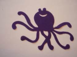 Octopus Laser Cut Appliques