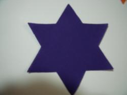 Star of David Die Cut Appliques
