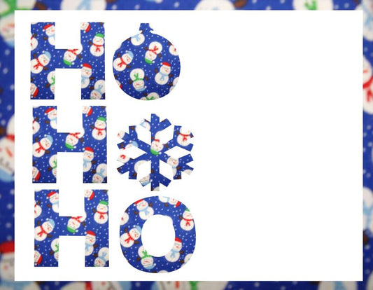 Kit - HO HO HO Mug Rug