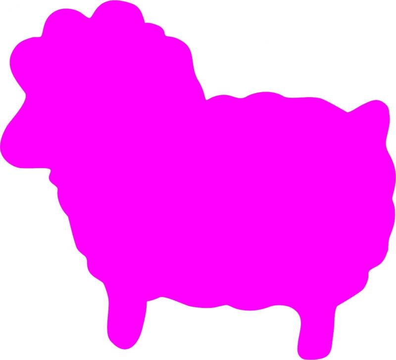 Lamb Laser Cut Appliques
