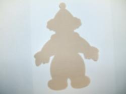 Clown Laser Cut Appliques