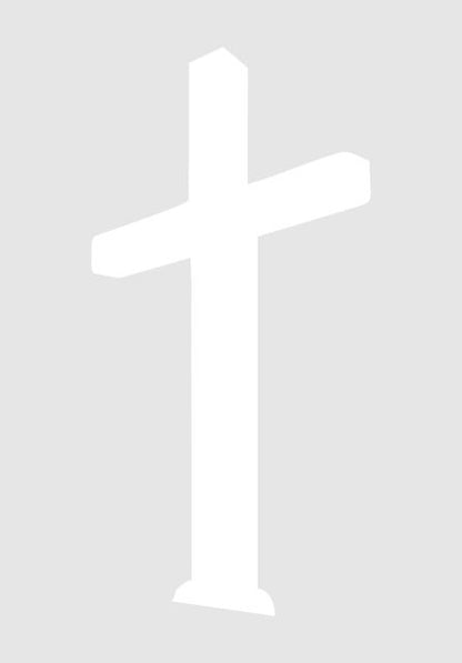Cross #11 Silhouette Laser Cut Appliques