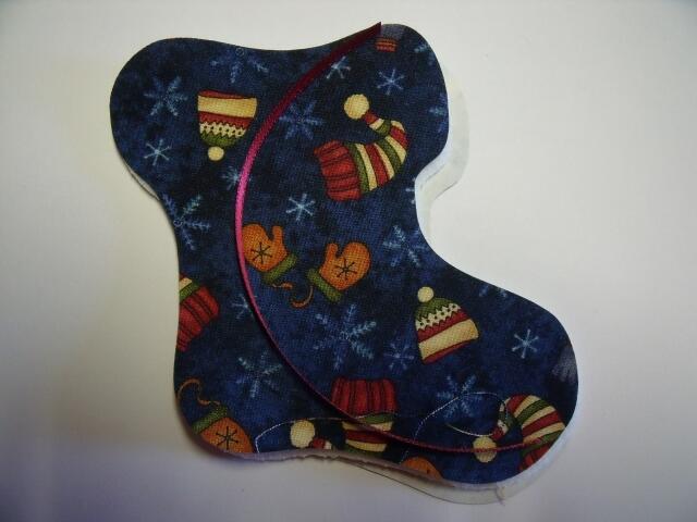 Christmas Stocking Laser Cut Appliques