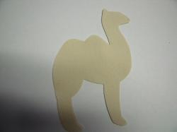 Camel Laser  Cut Appliques