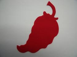 Chili Pepper Laser Cut Appliques