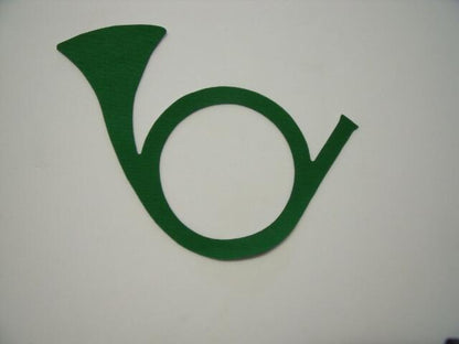 Christmas Horn Laser Cut Appliques