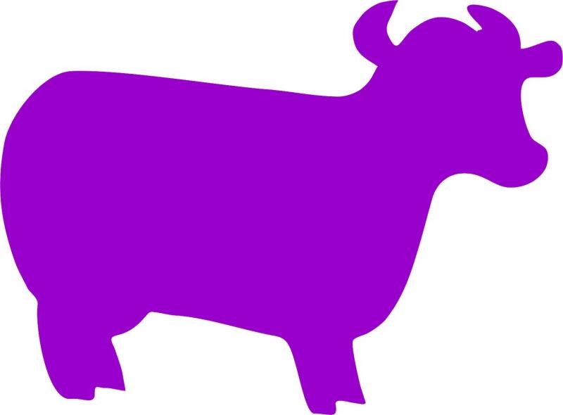 Cow Laser Cut Appliques