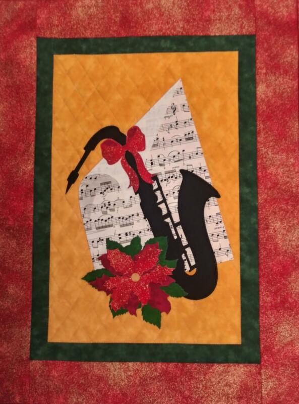 Display Quilt - Saxophone
