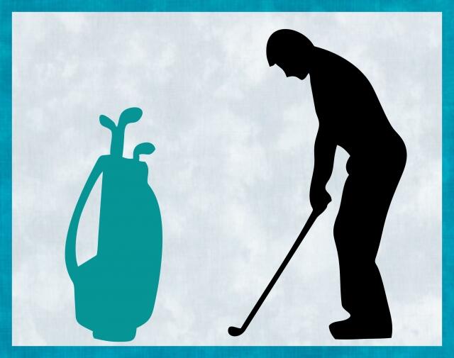 Kit - Mug Rug -  Golfer - Male