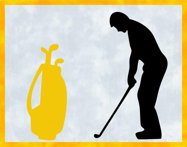 Kit - Mug Rug -  Golfer - Male