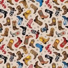 Lil Cowgirls - Boots cream