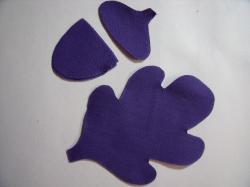 Acorn & Leaf Set Laser Cut Appliques