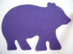 Bear Laser Cut Appliques