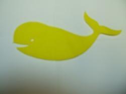 Whale Laser Cut Appliques