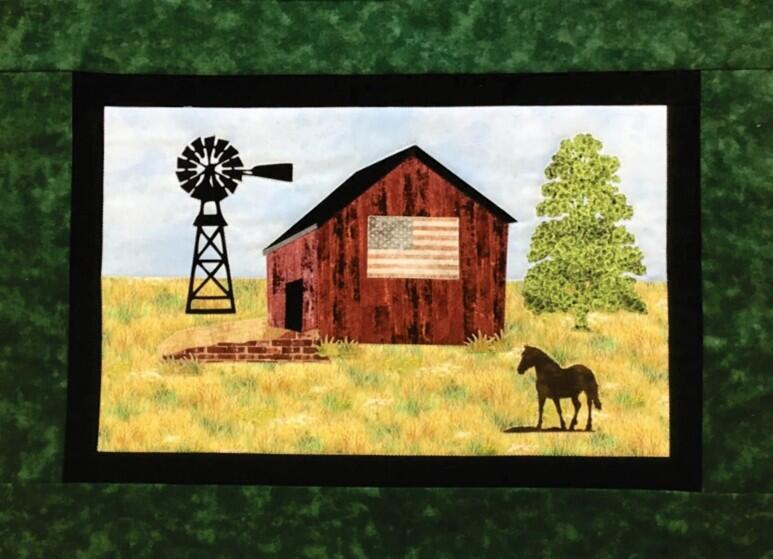 Display Quilt - American Pride Barn