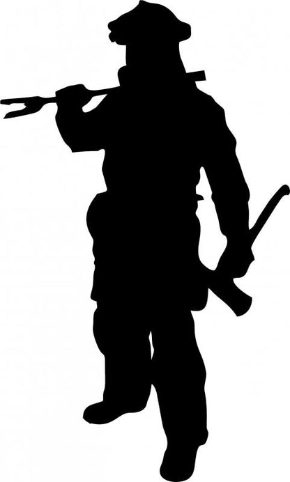 Firefighter #1 Laser Cut Appliques